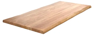 Produktbild von DELIFE Esstischplatte Edge 200x100cm XL Akazie Natur Live-Edge
