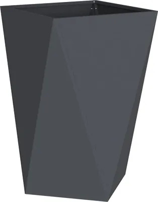 Image de Jardinière Anthracite 50 x 50 x 75 cm Acier
