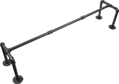 Produktbild von Těžký průmyslový kovový věšák na oděvy z trubek 115 cm do 35 kg-40 kg Vhodný do předsíně, obývacího pokoje, ložnice