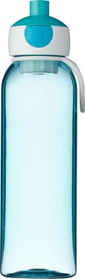 Zdjęcie produktu dla MEPAL 9187861 MEPAL Trinkflasche Pop-up Campus transparent/türkis 0,5 l