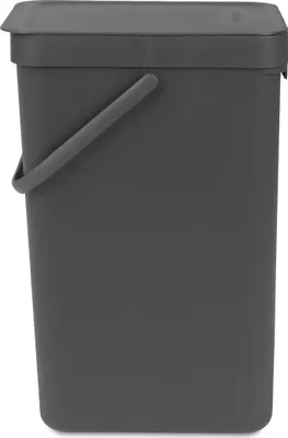 Produktbild von Brabantia - Abfallbehälter 'Sort & Go', 16 L,Farbe:grau, 109966
