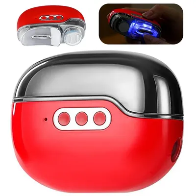 Produktbild von Elektrischer Nagelknipser, 4-in-1 Nagelpflege mit Schneiden, Feilen, UV-Trocknung & UV-Desinfektion, 3 Stufen, LED, für Kinder, Erwachsene & Senioren
