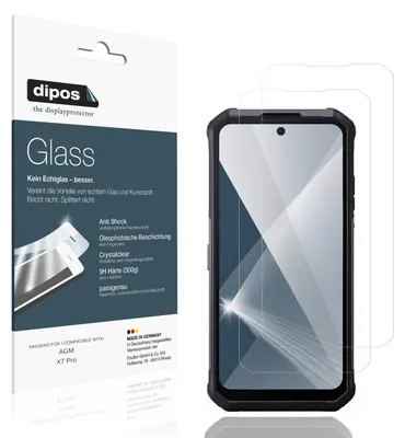 Image de 2x Protection écran pour AGM X7 Pro Verre souple Film Protecteur 9H dipos