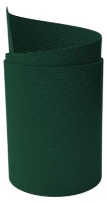 Produktbild von Sichtschutzstreifen zaun|zu RILLE MAXI Streifen 2,05m für 24cm Gittermatten Grün 2,05m