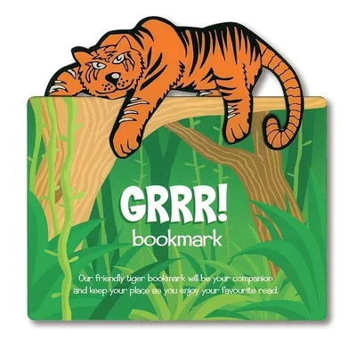 Produktbild von Plastik-Lesezeichen Tier Tiger