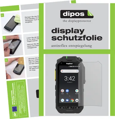 Obrázek produktu pro 1x Ochranná fólie pro Ruggear RG725 matt Screen Protector Film Ochrana displeje dipos