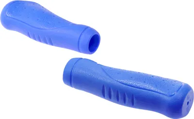 Produktbild von 1 Paar Fahrrad Griffe M Wave ERGOGEL Länge 125 mm bike handle Lenker Blau