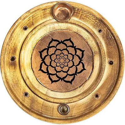 Obrázok produktu pre Vonné tyčinky a šišky Lotus Mandala --balenie 3 ks - 10 cm