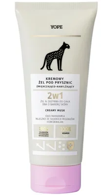 Produktbild von Yope, Feuchtigkeitsspendendes Duschgel Creamy Musk, 200 ml