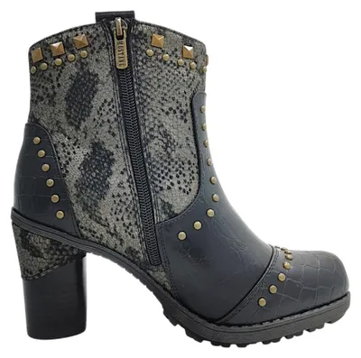 Imagen del producto de Botines Mustang para mujer, color negro, estilo casual