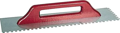 Produktbild von KAUFMANN Aufziehglätte (Schweizerglätte) 500 x 130 mm rostfrei Zahnung 8 x 8 mm