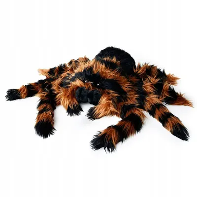 Produktbild von Halloween Plüschtier Spinne Plüsch Spinnenspielzeug Deko Große 50x85x30 cm