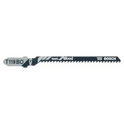 Image de Lame de scie sauteuse T 119 BO Basic for Wood, pack de 100