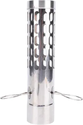 Produktbild von Regenhaube - Edelstahl Schornsteinabdeckung mit Funkenschutz - 6 cm Durchmesser - Silber