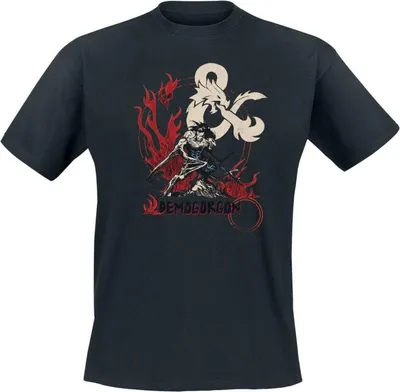 Produktbild von Dungeons and Dragons T-Shirt Herren Demogorgon schwarz L