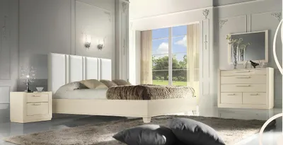 Produktbild von Schlafzimmer Bett Nachttisch Holz Betten Doppelbetten Bettgestell Neu Set 3tlg