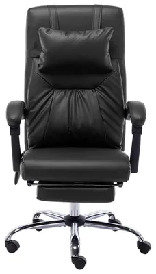 Zdjęcie produktu dla VidaXL 20296, Bawełna, Sztuczna skóra, Metal, Poliester, Czarny, 110 kg, 1 szt.