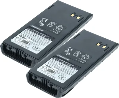 Produktbild von vhbw 2x Akku Ersatz für Yaesu FNB-V105Li für Funkgerät, Walkie Talkie (1800 mAh, 7,4 V, Li-Ion)