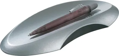 Produktbild von Stiftschale Delta schwarz/silber Packung mit 10 Stück
