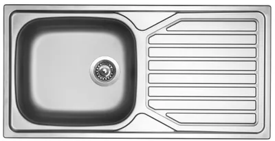 Obrázok produktu pre Nerezový drez Sinks OKIO 1000 XXL V, matný povrch - hrúbka 0,6mm