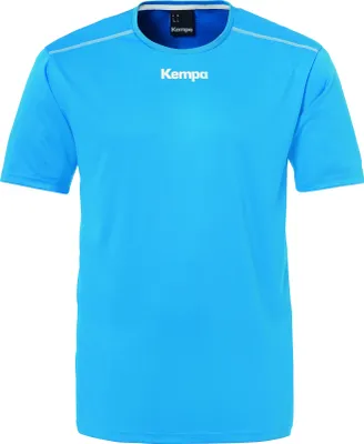 Immagine prodotto di Kempa Mens Poly Crew Neck T Shirt Manica corta Top Sport Training Blu XXXL