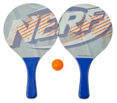 Productafbeelding van Hasbro - Nerf Strandracketset - Officiële accessoire voor waterpret
