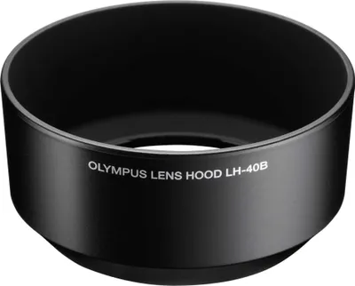 Zdjęcie produktu dla OLYMPUS Osłona przeciwsłoneczna LH-40B, czarna, do obiektywu 45 mm f/1,8