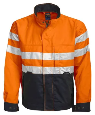 Productafbeelding van Projob - "6401" Werkjas voor heren/dames, uniseks, signaleringskleding ET989 (maat L) (oranje)