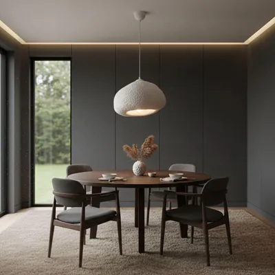 Produktbild von Opviq, Hochwertiger Kronleuchter, Metallkörper, Fiberglas-Kappe, 42 x 40 x 28 cm, Höhe: 35-120 cm, Ø10 h:6 cm, E27 Fassung, Max 40 W, IP20, Elegantes Design in Weiß.