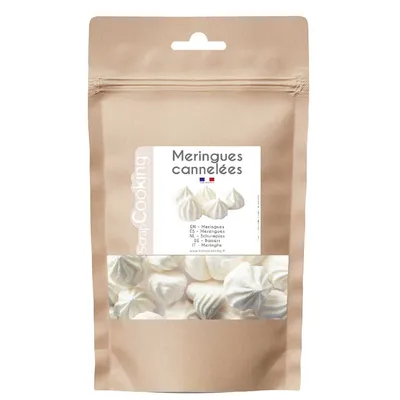 Image de Pot De Meringues Cannelees 40g - Carambelle - Ld