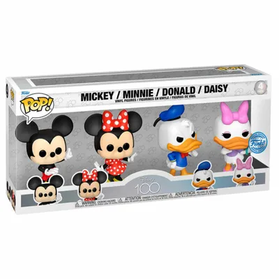 Immagine prodotto di Figurka Funko Pop! Disney Classic - Zestaw 4 ekskluzywnych postaci winylowych