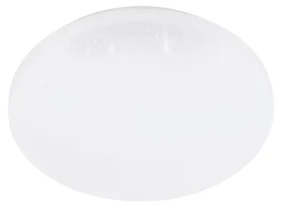 Immagine prodotto di Plafoniera Moderna Frania-S Acciaio Bianco Luce Led Integrato 18W