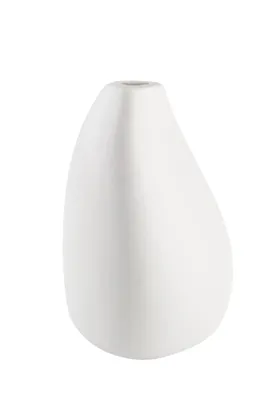 Immagine prodotto di Vaso 'Stone' (12x10x18cm), bianco