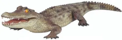 Zdjęcie produktu dla Casa Padrino XXL Deco Sculpture Aligator 198 cm - Figura ogrodowa XXL Deco