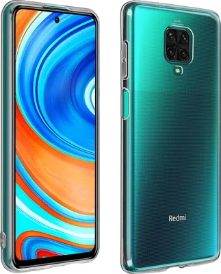 Obrázek produktu pro Avizar, kompletní ochranná sada: pouzdro a ochranná fólie pro Xiaomi Redmi Note 9S / 9 Pro / 9 Pro Max, průhledné