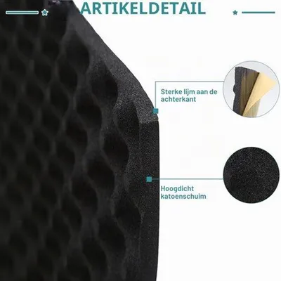 Produktbild von Schall- und Wärmedämmung, Motorhaube, Wohnmobil, 2 mm, 10 mm Golfschaum, 50 x 100 cm