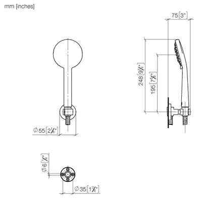 Produktbild von Dornbracht Schlauchbrausegarnitur, 27805625-27