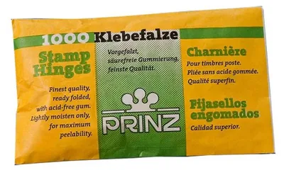 Produktbild von PRINZ-Klebefalze 7040 1 Beutel mit 1000 Stück