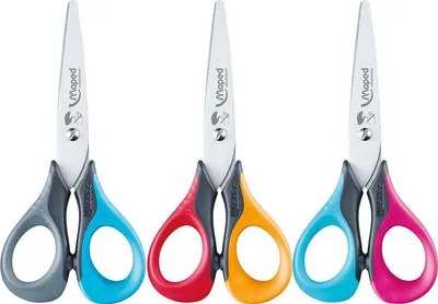 Image de Maped 693500 Ciseaux de bricolage Maped Sensoft 3D, longueur : 130 mm, pour gauchers