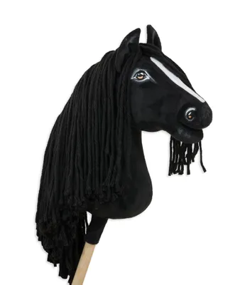 Immagine prodotto di Cavallo Hobby Horse Large Premium - cavallo frisone fregio II A3