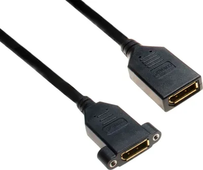 Produktbild von Lyndahl LKPK019-02 DisplayPort Adapterkabel für Frontplattenmontage, AF/AF, 20cm