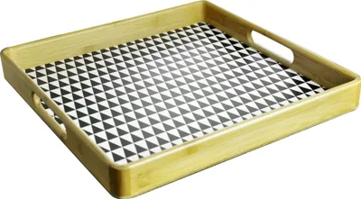 Obrázok produktu pre Servírovací podnos s motívom Drevený podnos Podnos Raňajkový podnos Servírovací podnos