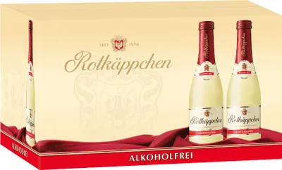 Produktbild von Rotkäppchen Sekt Alkoholfrei Piccolo Flaschen 12 x 0,2l