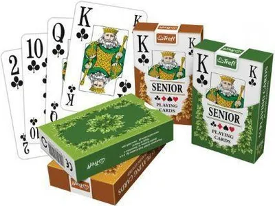 Obrázok produktu pre Karty do gry Senior 55 listków