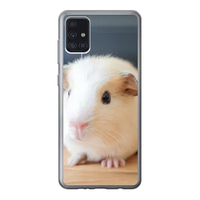 Produktbild von MuchoWow® Handyhülle Schutzhülle Hülle für Samsung Galaxy A52 5G Niedliches Baby-Meerschweinchen Silikon Softcase Handy Hülle - Umschlag
