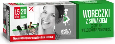Image de Anna Zaradna Pochettes à fermeture éclair 1,5 l, 20 pièces par paquet