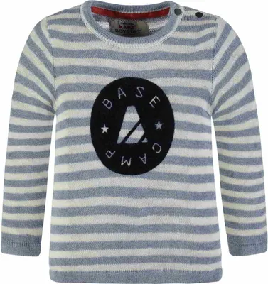 Produktbild von Blauer Kanz-Streifenpullover für Jungen