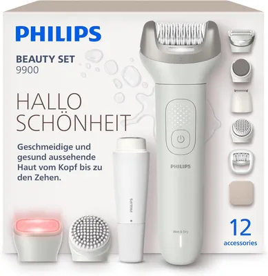 Zdjęcie produktu dla Philips BRE749/00, Szary, 32 pęset(y), Depilacja, Łuszczenie się, Precyzja, Golenie, Wałek wygładzający do pedicure, 70400 RPM, Bateria, Wbudowana bateria