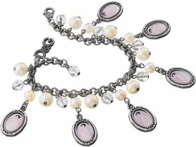 Produktbild von D&G Armband Edelstahl Grau 21cm DJ0259