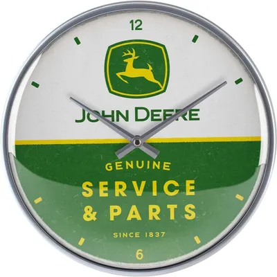 Produktbild von Nostalgic-Art - Wanduhr - John Deere - Service & Parts
